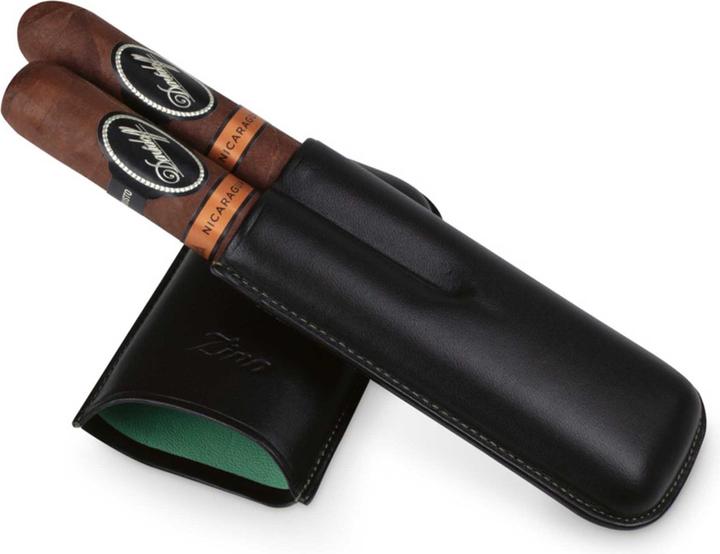 Produktbild Zino Leder Zigarrenetui Robusto XL-2 schwarz
