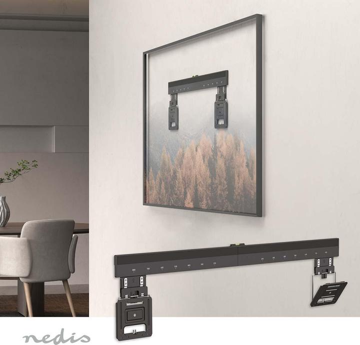 Produktbild Nedis Feste TV-Wandhalterung | 43 - 100 " | maximal unterstützes Bildschirmgewicht: 75 kg | Minimale (Wand, 100", 75 kg)
