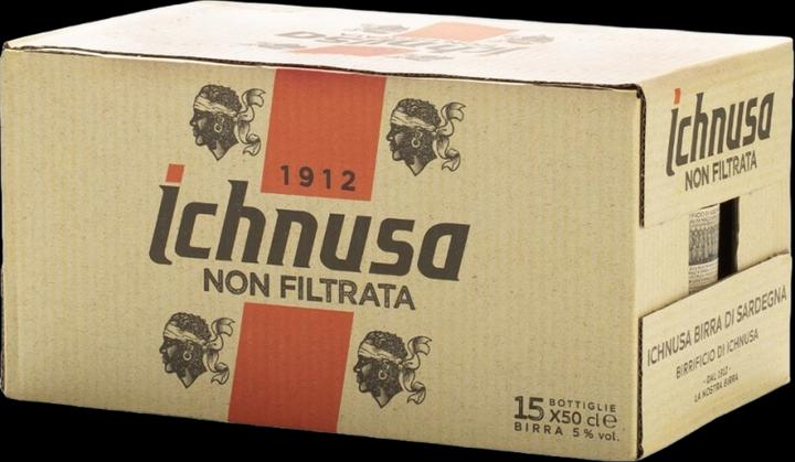 Actual product image Ichnusa Non Filtrata (15 x 50 cl)