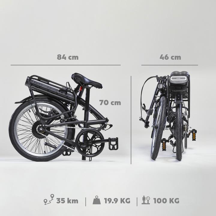 Actual product image Btwin E FOLD 100