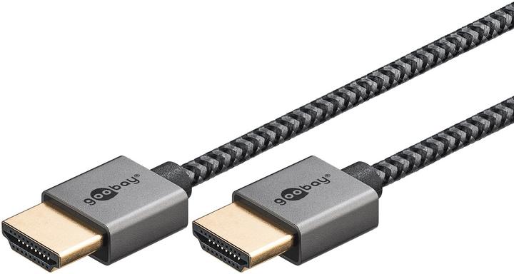 Produktbild Goobay Slim Ultra High-Speed HDMI-Kabel (0.50 m, HDMI)