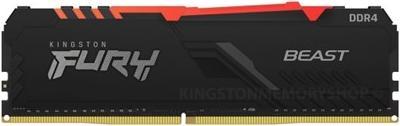 Actual product image Kingston 8GB DDR4-3200MT/s CL16 (1 x 8GB, 3200 MHz, DDR4-RAM, DIMM)
