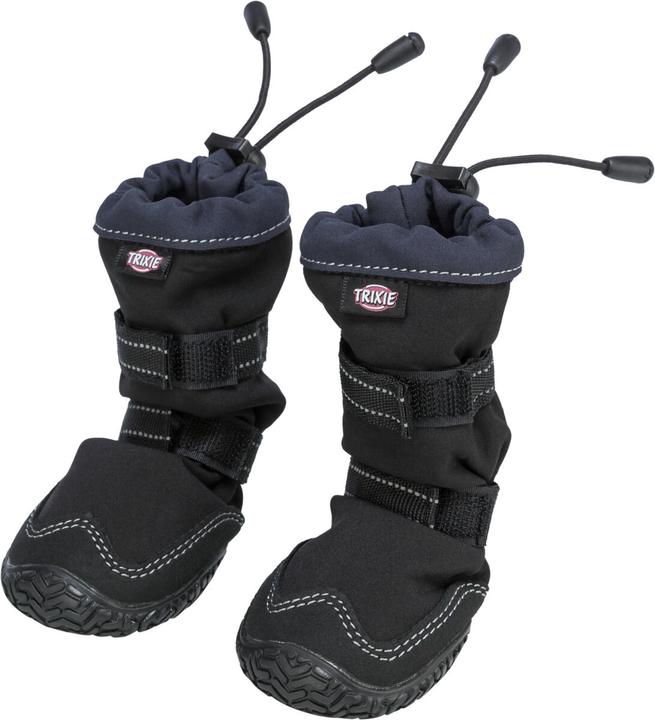 Produktbild Trixie Walker Active Long protective boots, XL, 2 pcs., black (XL, Hundeschuhe)