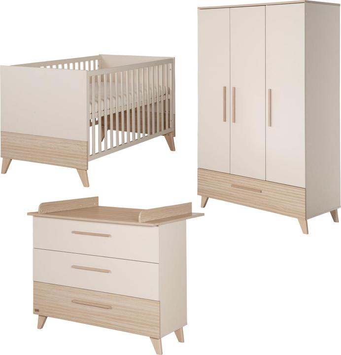 Roba Sidney (Lit de bébé, Armoires pour enfant, Unité de changement)