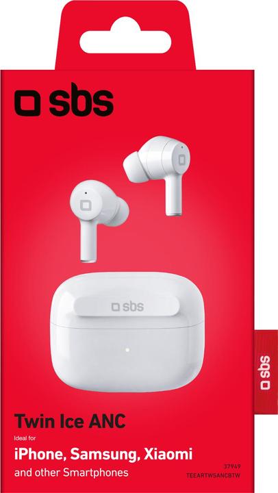 Actual product image SBS Twin Ice - TWS Earphones with Active Noise Cancelling (ANC, 50 h, Wireless)