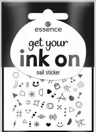 essence get your ink on nail sticker (Nagelkleber, MEDIUM)