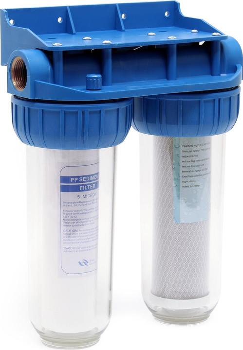 Produktbild Naturewater NW-BR10B3 Doppelfilter Wasserfilter 26,16mm 3/4" Sediment Aktivkohle (2 x)