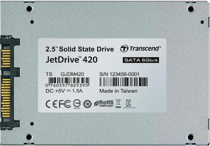 Produktbild Transcend SSD JetDrive 420 240GB, MLC (240 GB, 2.5")
