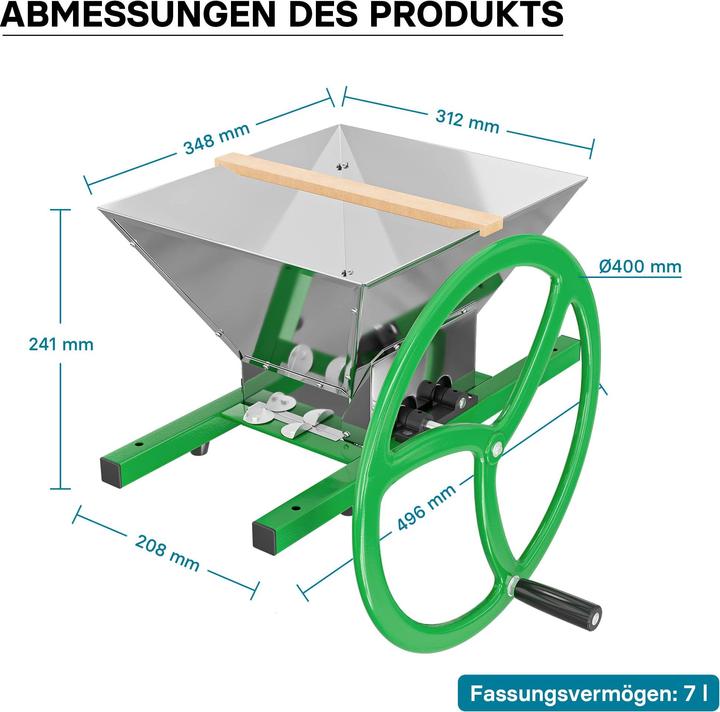 Immagine prodotto Wiltec Mulino per frutta