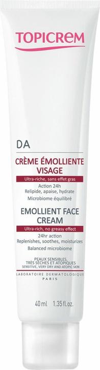 Topicrem DA Emollient Face Cream 40ml (40 ml, 24h Creme)