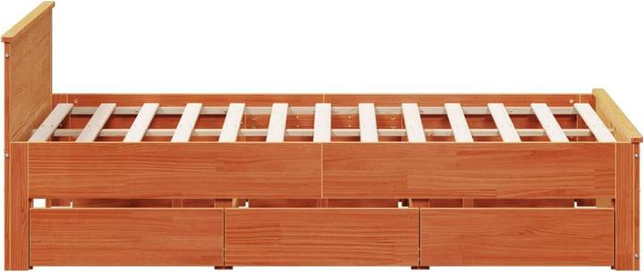 Produktbild VidaXL Bett ohne Matratze mit Kopfteil (140 x 200 cm)