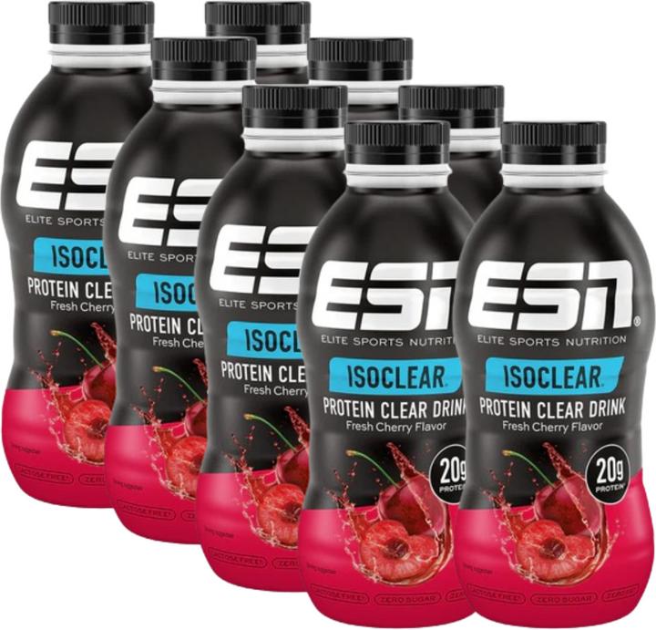 ESN Isoclear Protein Clear Drink (8 x 500ml) (Kirsche, 8 x)