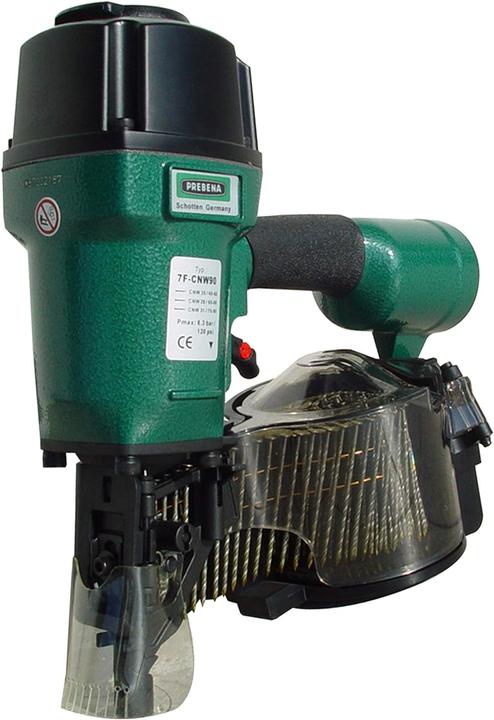 Image du produit Prebena 7F-CNW90-S01 Cloueuse pneumatique et Agrafeuse pour clous à tôle, type CNW de 45 à 90 mm - s