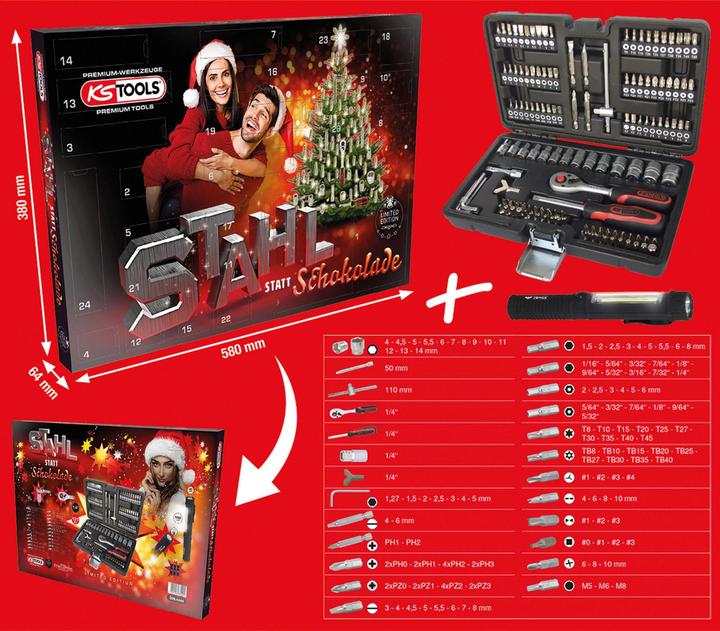 Produktbild KS Tools Steckschlüssel-Satz zöllig 1/4
