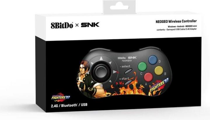 Produktbild 8bitdo NEOGEO Wireless Pad Kyo Kusanagi (Windows, Android)
