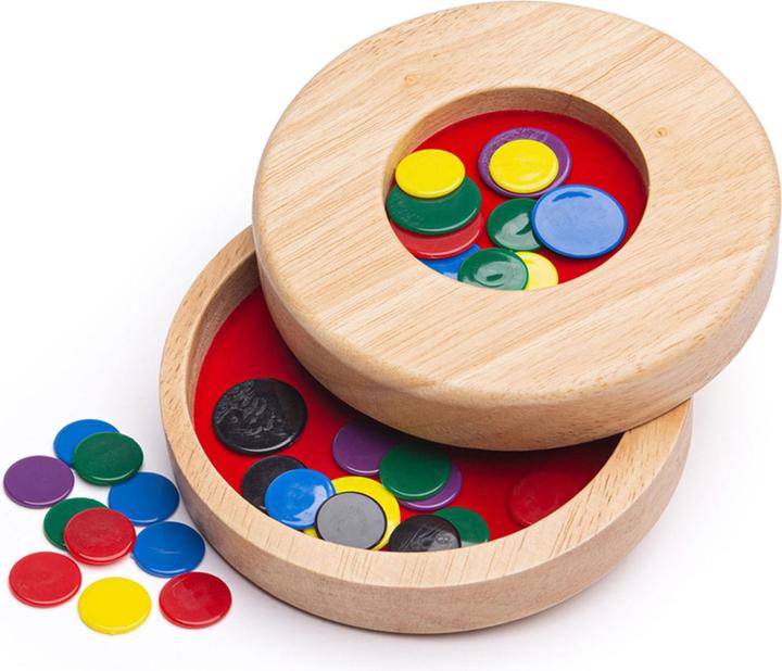 Produktbild Bigjigs Tiddly Winks Flohspiel aus Holz