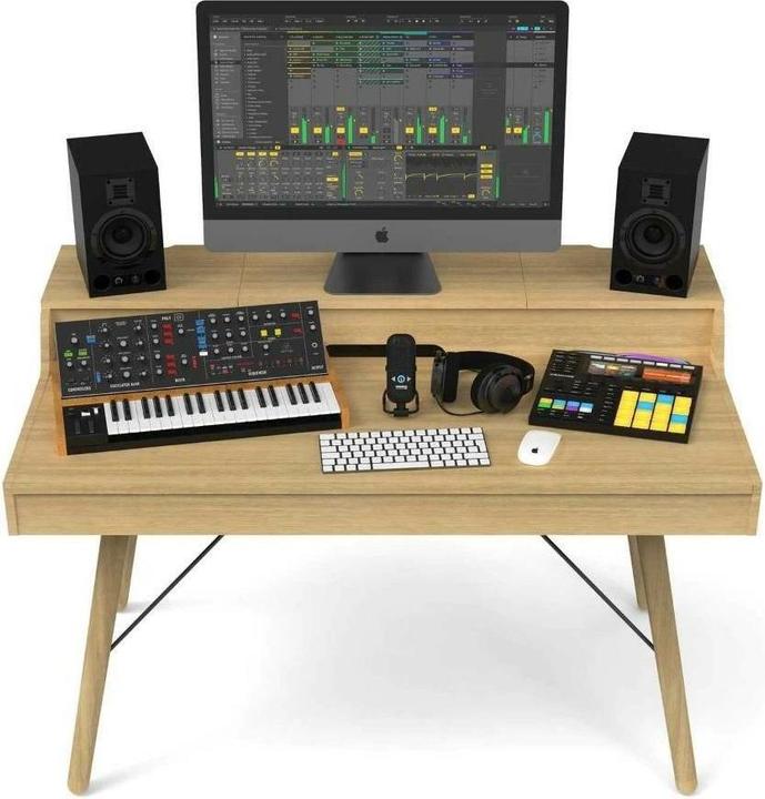 Produktbild Glorious DJ Booth Vintage Music Station Box 1/2