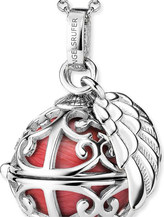 Immagine prodotto Engelsrufer Palla canterina Angelcaller con angelo d'argento (Argento 925, Ottone, 45 - 50 cm)