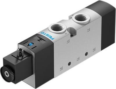 Produktbild Festo Valvola magnetica 575596 VUVS-L30-M52-AD-G38-F8-1C1 G 3/8 Larghezza nom 9.4 mm 1