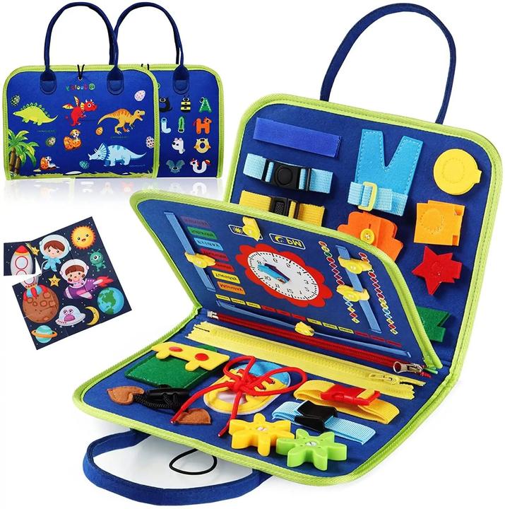 Actual product image Activity Board Toddler Busy Board
