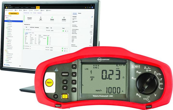 Actual product image Beha Amprobe BEHA PRO-200-EUR FTT KIT PRO-200-EUR FTT KIT Telaris Instal Tester EUR + TRUTEST
