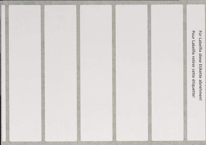 Leitz Etiquettes OrgacolorPlus pour imprimantes laser blanches, permettant l'ajout d'informations