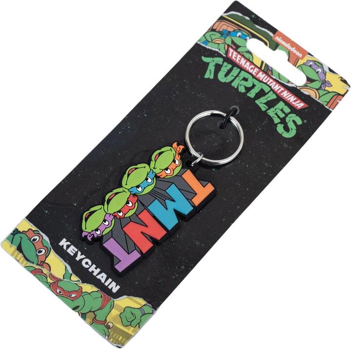 Actual product image Teenage Mutant NT PVC Keyring