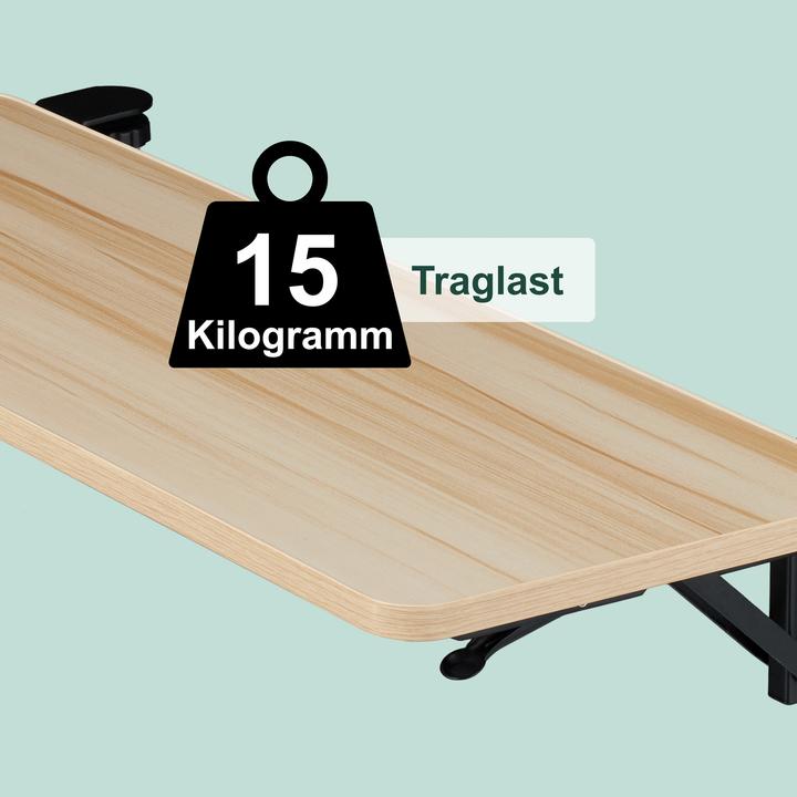 Productafbeelding Relaxdays Schreibtischverlängerung zum Anklemmen