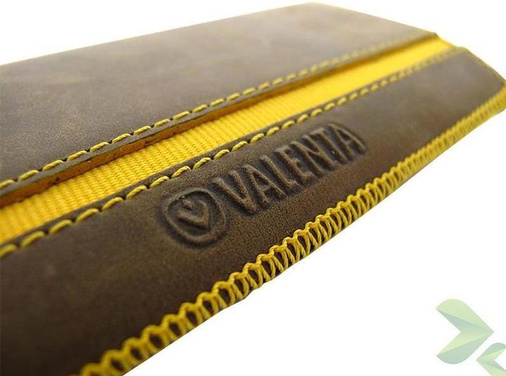 Produktbild Valenta Valencia Pocket Stripe Vintage Valentine – Redhead Samsung Galaxy S5, Sony Xperia Z und mehr (Braun) (Samsung Galaxy Ace, Nokia Lumia 1020, Sony Xperia M2, Nokia Lumia 930, Samsung Galaxy S5, Sony Xperia Z)