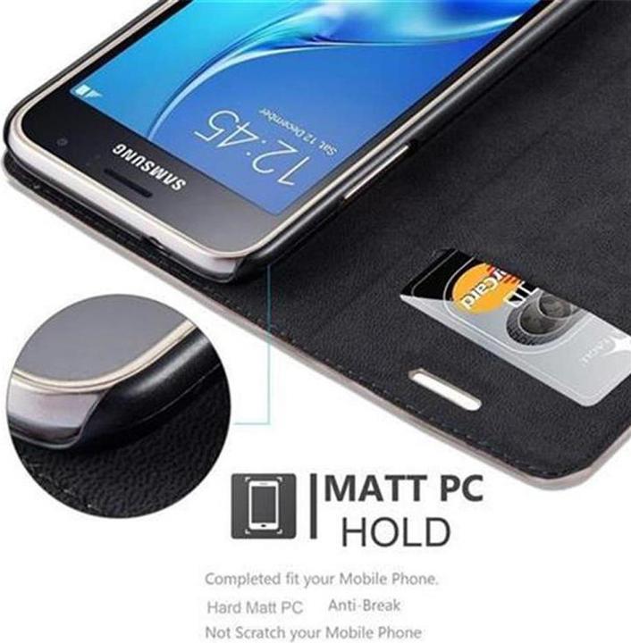 Image du produit Cadorabo Book Couverture magnétique invisible (Samsung Galaxy J1 (2016))