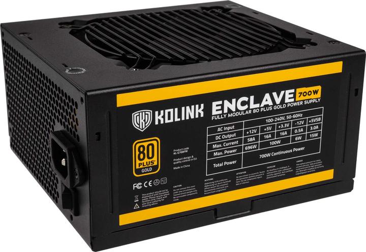 Actual product image Kolink Enclave (700 W)