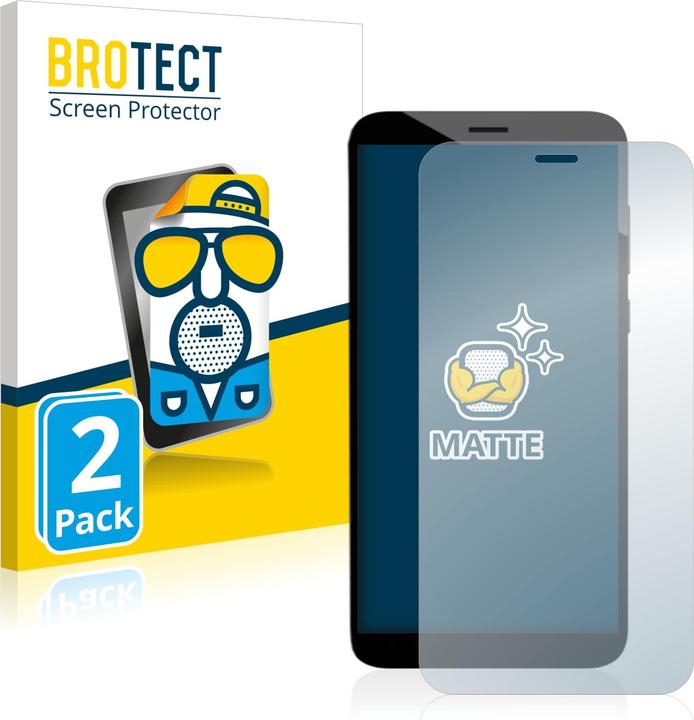 Image du produit BROTECT Film de protection antireflet Protection d'écran mat (2 pièce(s), PinePhone Pro Édition Explorateur)