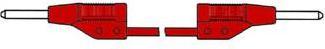 Actual product image Hirschmann INJECTION-MOULDED MEASURING LEAD 2mm 50cm / RED (MVL 2/50)