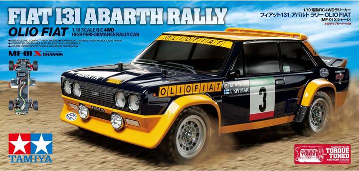 Image du produit Tamiya Fiat 131 Abarth Olio Fiat MF-01X (Kit)