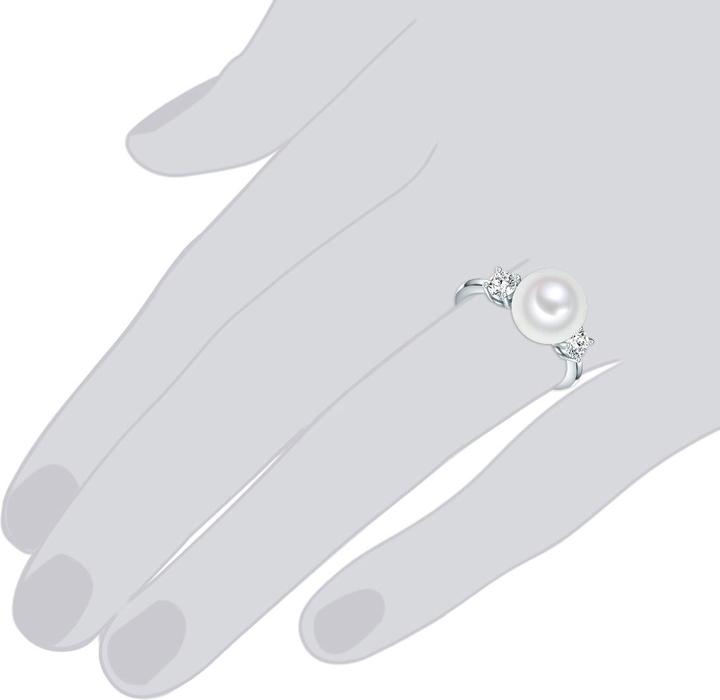Immagine prodotto Rafaela Donata Donna Argento Cubic Zirconia Shell Core Pearl argento - 30382 (52, 925 Argento)