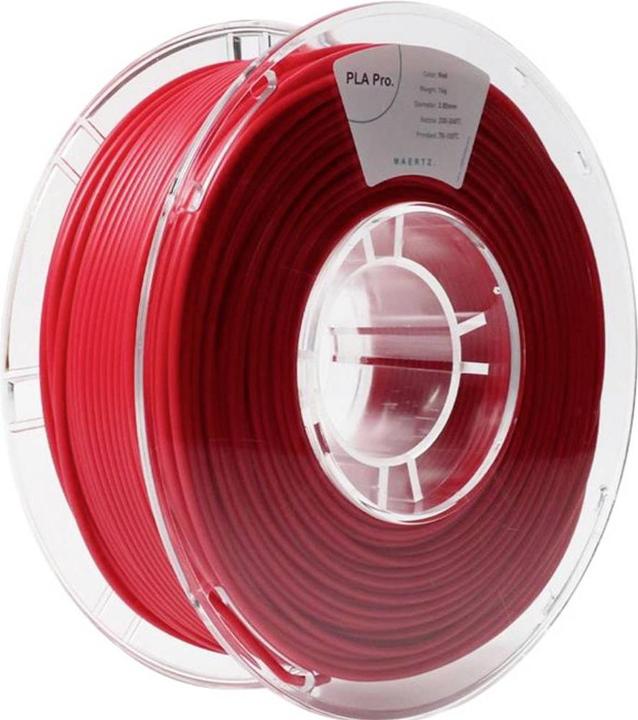 Productafbeelding Maertz PLA Pro Red 2,85 mm 1.000 g (PLA-R, 2.85 mm, 1000 g, Rood)