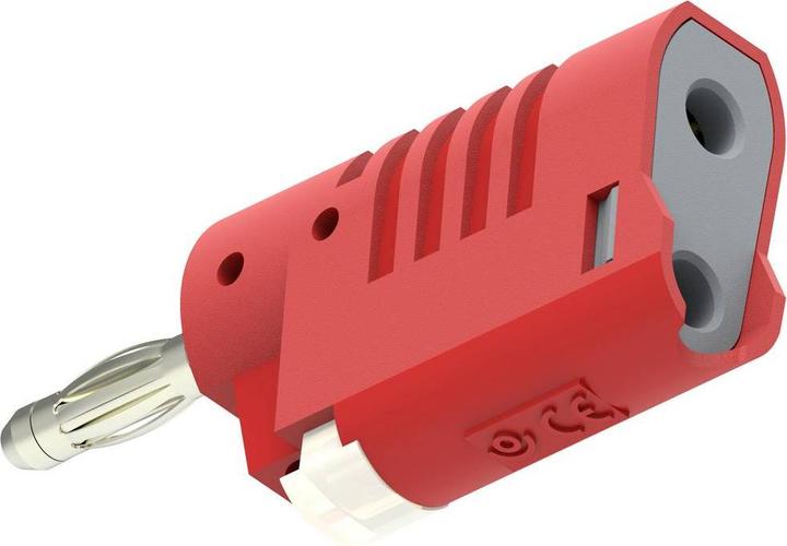 Image du produit Electro PJP 1087-CD1-R Fiche banane mâle, droite Ø de la broche : 4 mm rouge 1 pc.