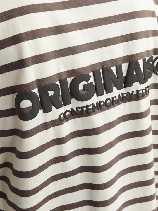 Actual product image Jack & Jones Gestreift Rundhalsausschnitt T-shirt T-shirt (XL)