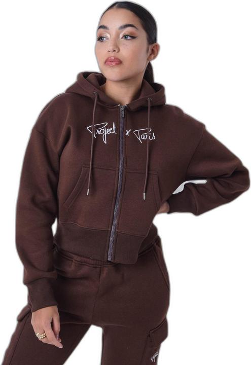 Project X Paris sweatshirt kapuzenpullover mit reissverschluss, damen (XS)