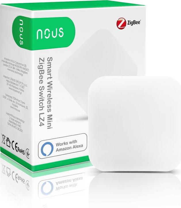 Produktbild Nous Mini Smart Wireless LZ4 ZigBee Switch (Gerätespezifische Fernbedienung)