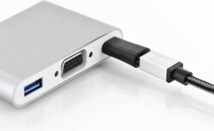 Produktbild Digitus USB Type-C Adapter,C-mikro B (0.03 m, USB 2.0)