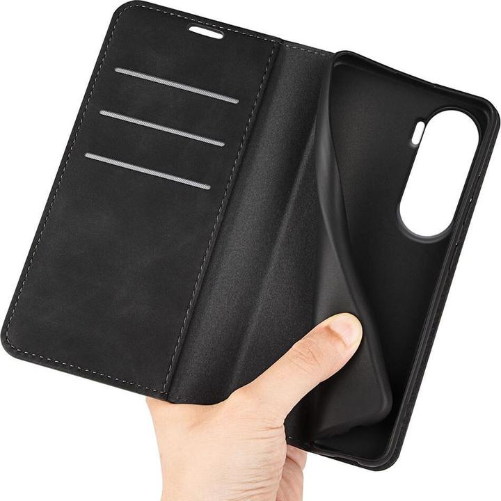 Produktbild Cover-Discount Honor 90 Lite - Stand Flip Case Hülle schwarz (Honor 90 Lite)