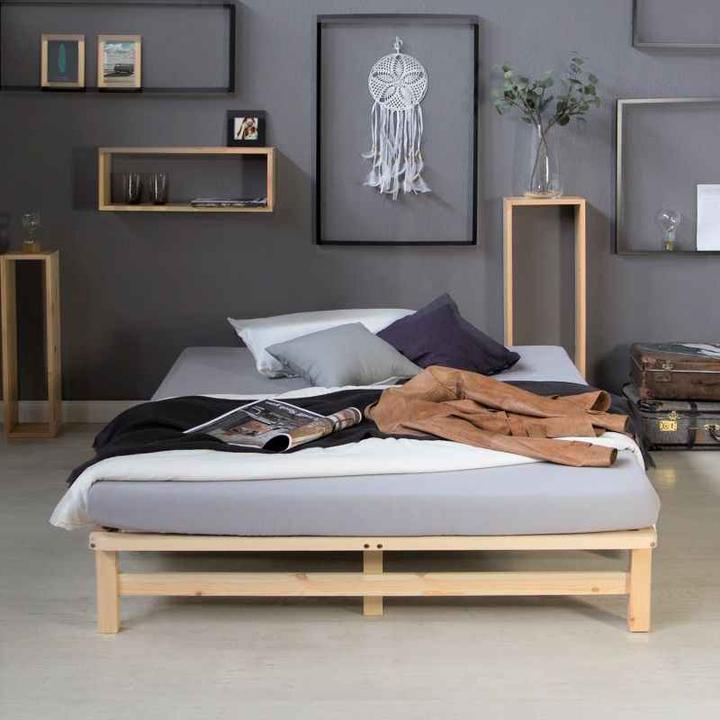 Actual product image Homestyle4u Pallet bed (140 x 200)