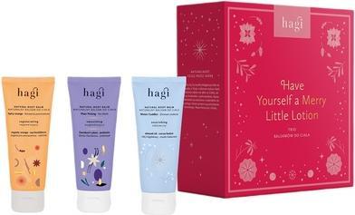 Produktbild Hagi Hagiset Have Yourself A Merry Little Lotion - Spicy Orange, Plum, And Winter Embrace, 75ml Each (Körperlotion, 75 ml)