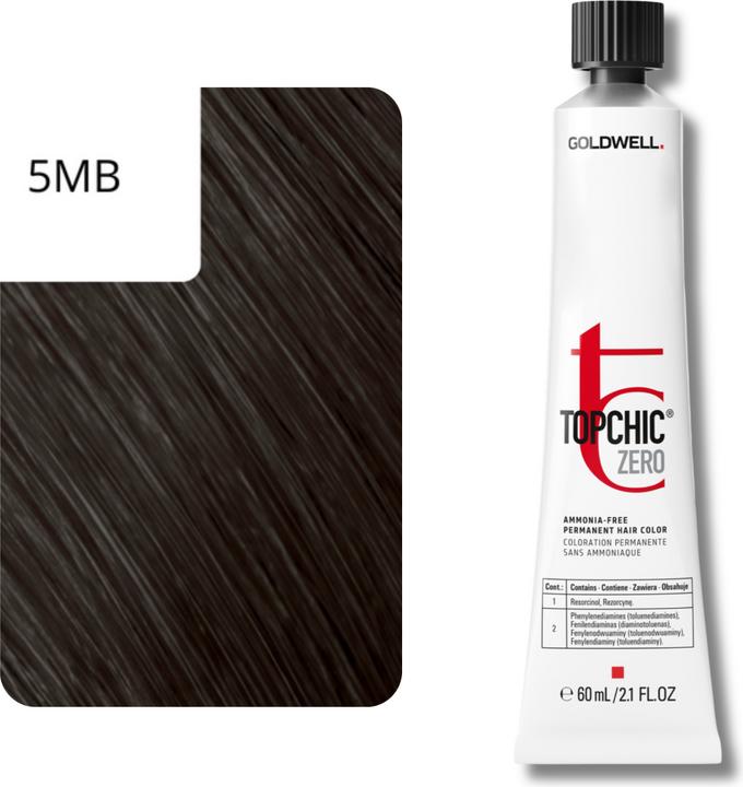 Image du produit Goldwell Topchic Zero - 5MB brun clair (5MB - brun clair foncé)