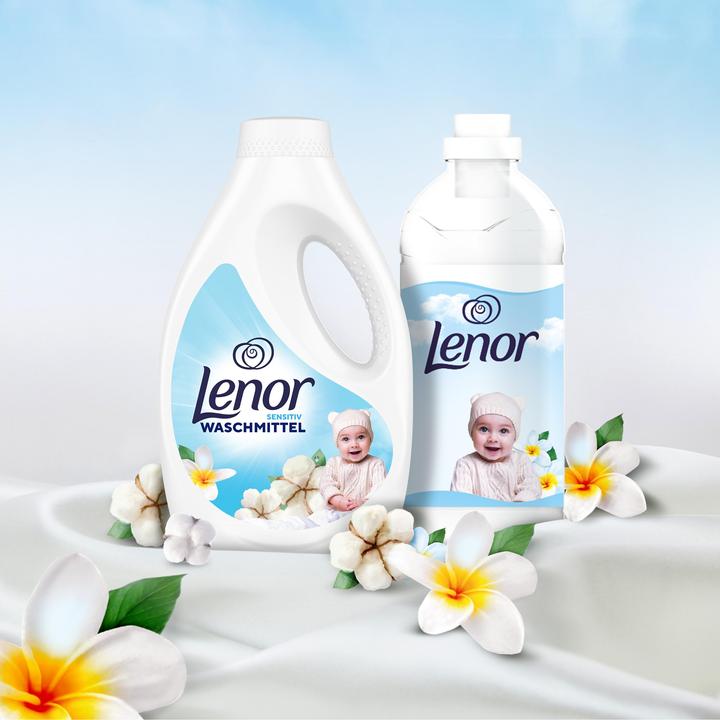 Produktbild Lenor Sensitive (20 Waschgänge, Flüssigwaschmittel)