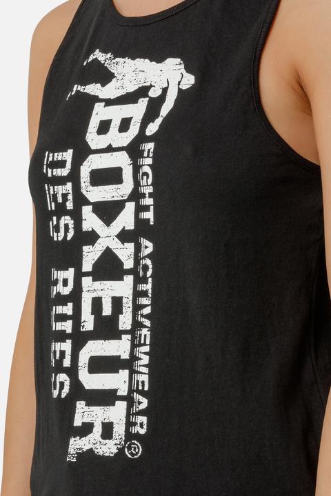 Actual product image Boxeur des Rues Basic Tank Top With Front Logo (XL)