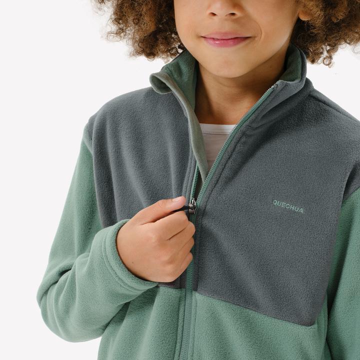 Immagine prodotto Quechua Giacca in pile per bambini taglia 122-170 Hiking - MH500 Zip TW