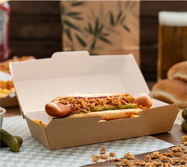Produktbild Depa Hotdog-Box 23.2 x 9 x 6.3 cm, 50 Stück (50 x)