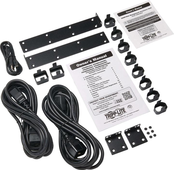 Immagine prodotto Eaton Tripp Lite Series PDU commutata ATS 200-240V 16/20A 8 C13 2 C19 C20 Orizzontale 1URM